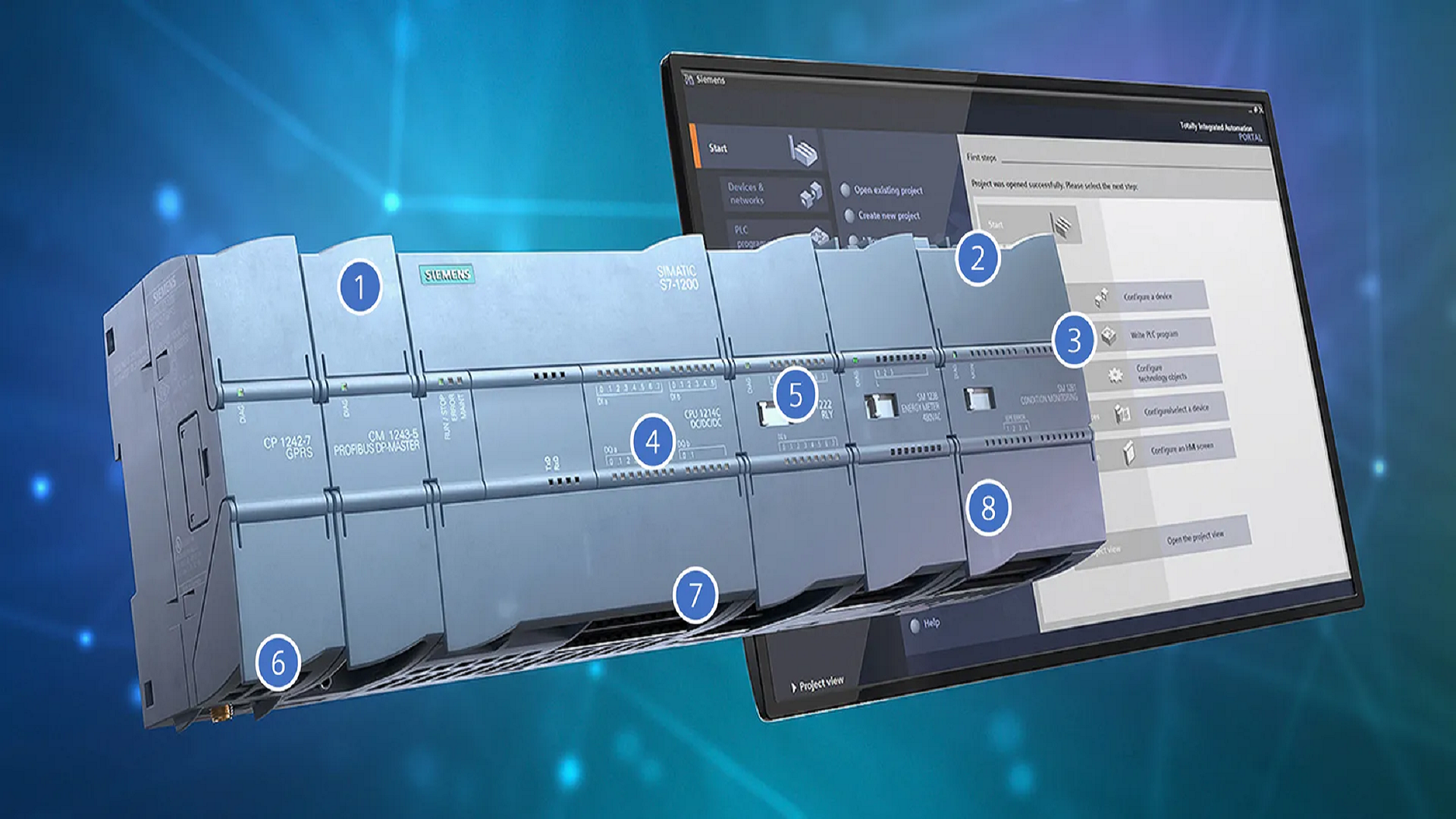 SIMATIC S7 1200 interactive Nummerierung